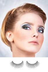 Black Premium Eyelashes - BE666 by Baci Lingerie